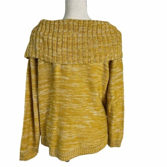 It's Our Time Cable Knit Cowl Neck Sweater - Picture 9 of 9